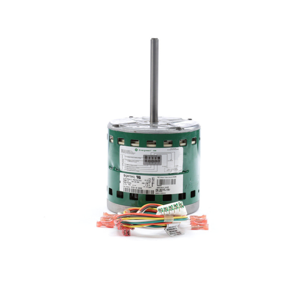 6203E Genteq HVACR Motor 0.33 HP 1075 RPM 48 Frame