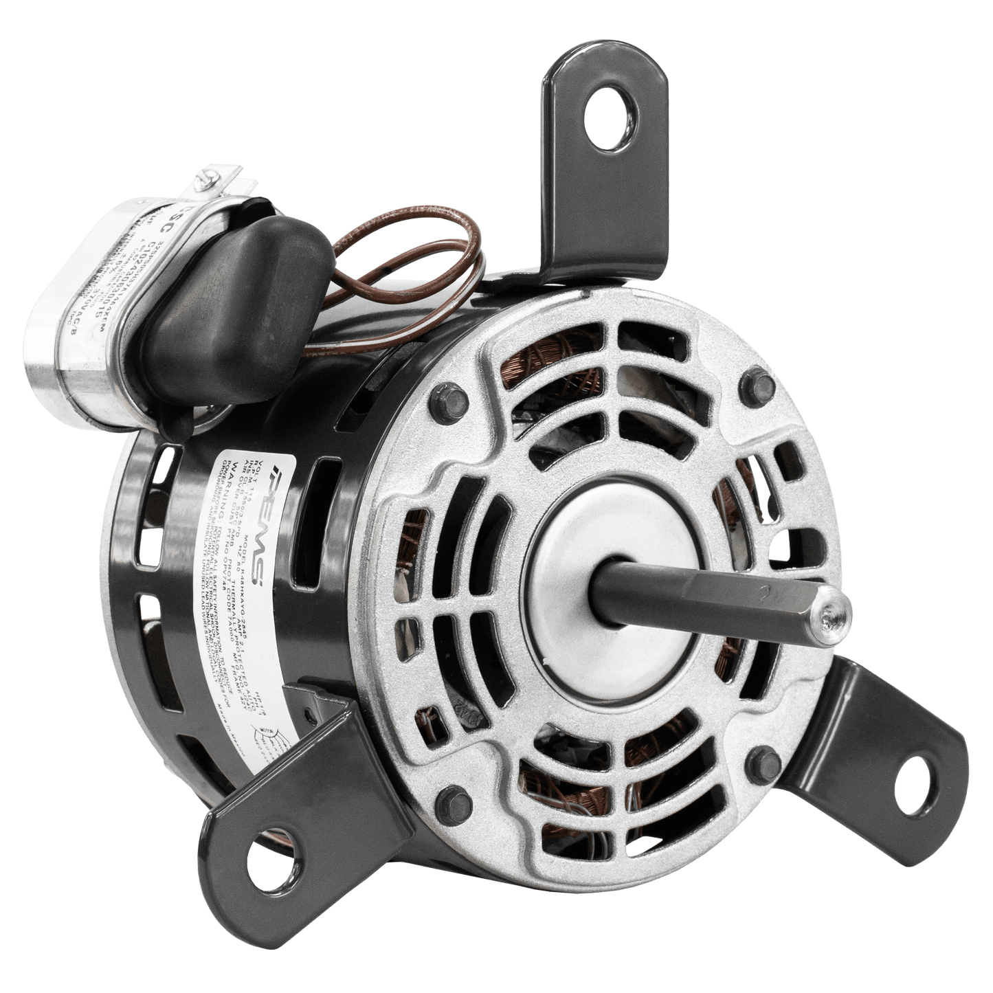 63747 - 1/8 HP | 1550 RPM | 115 V | 1 Ph | 42 Frame | OAO | CWSE | PSC | HVACR OEM Replacement | Cat 63747 | Model 63747