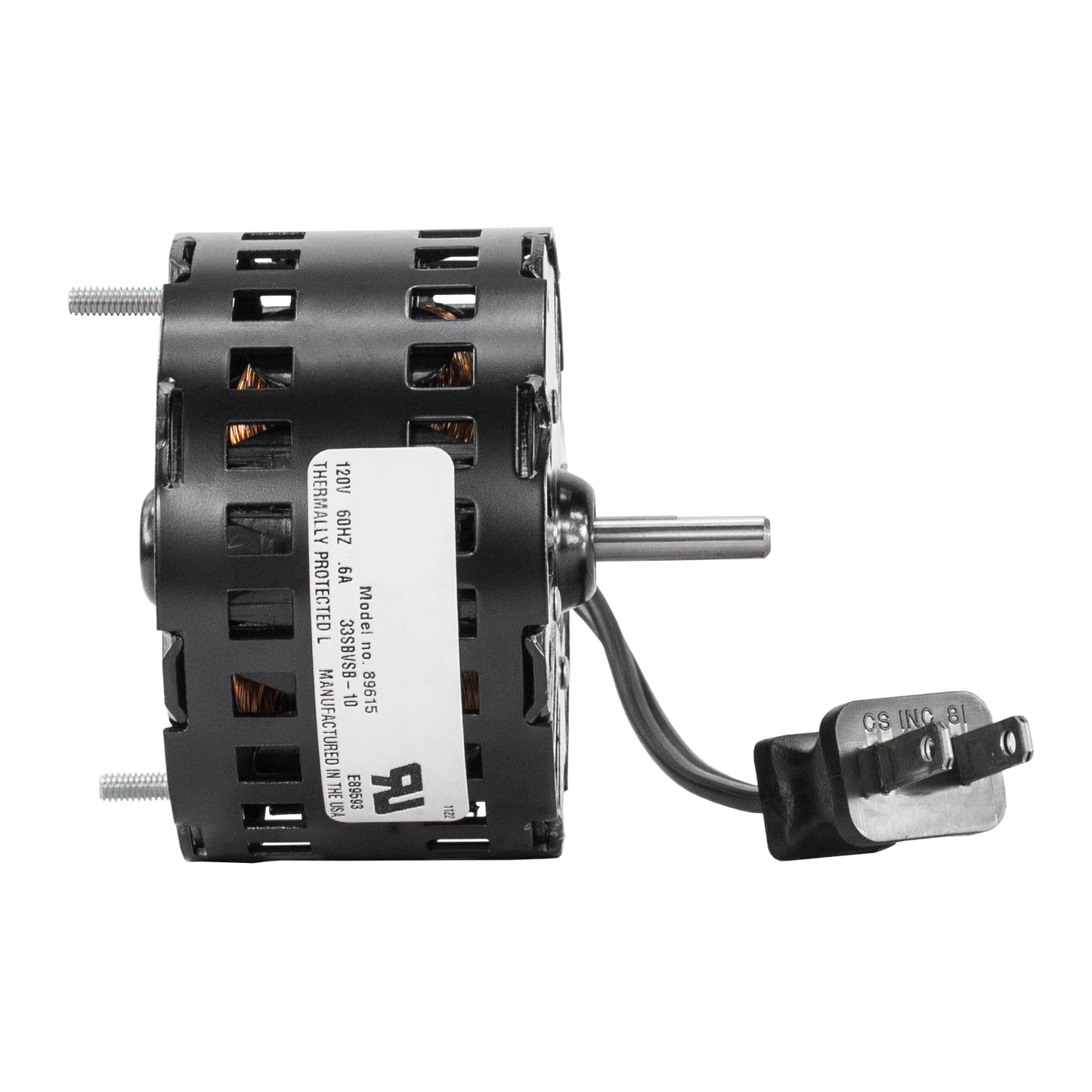 89615 - 1/15 HP | 1550 RPM | 115 V | 1 Ph | 3.3 in Dia | OAO | CCWSE | Shaded Pole | HVACR OEM Replacement | Cat 89615 | Model 89615