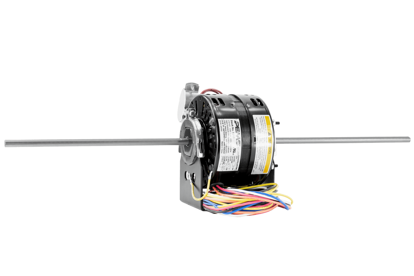1/10 HP | 1050 RPM | 115 V | 1 Ph | 42 Frame | OAO | DS | PSC | HVACR Fan Coil/Air Conditioner