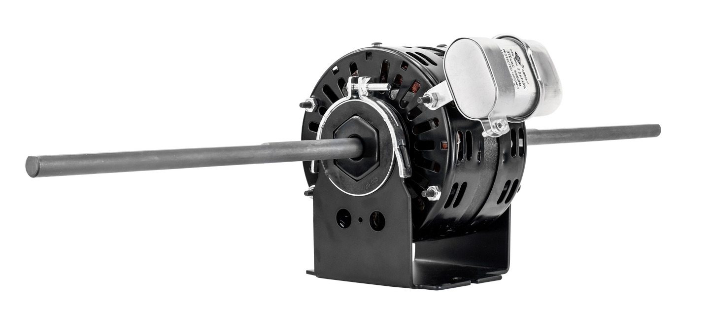 1/6 HP | 1500 RPM | 115 V | 1 Ph | 42 Frame | OAO | DS | PSC | HVACR OEM Replacement