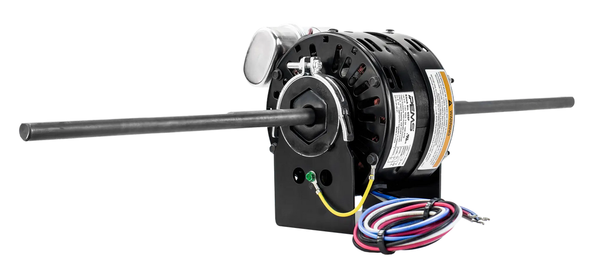 1/6 HP | 1500 RPM | 115 V | 1 Ph | 42 Frame | OAO | DS | PSC | HVACR OEM Replacement