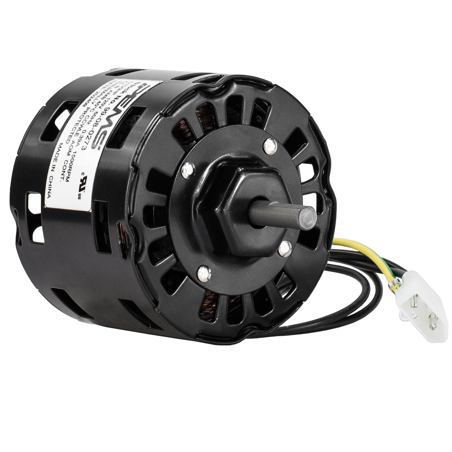 99-08-0273 - 1/50 HP | 1500 RPM | 120 V | 1 Ph | 3.3 in Dia | OAO | CCWLE | Shaded Pole | HVACR OEM Replacement | Cat 99-08-0273 | Model 99-08-0273