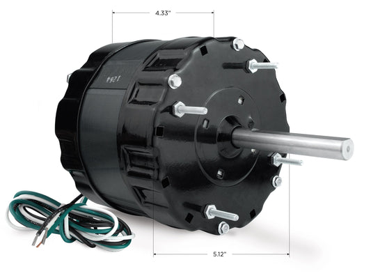 9f10135m - 1/15 HP | 1075 RPM | 115 V | 1 Ph | 42 Frame | OAO | CWSE | PSC | HVACR OEM Replacement | Cat 9F10135M | Model 9F10135M