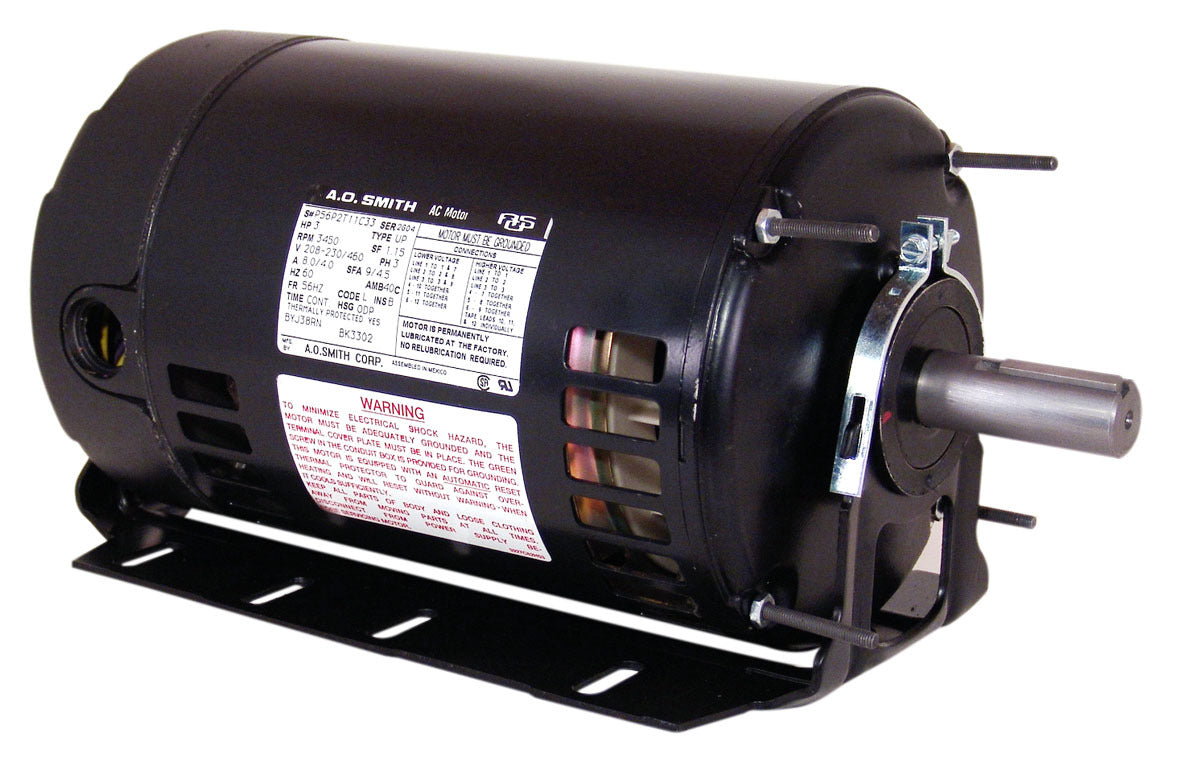 BK3054V1 Century HVACR Motor 0.5 HP 1725 RPM 56Y Frame