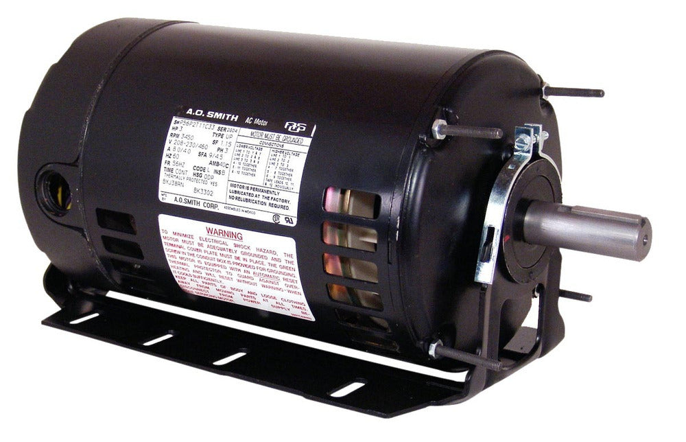 BK3202L Century HVACR Motor 2 HP 3450 RPM 56H Frame