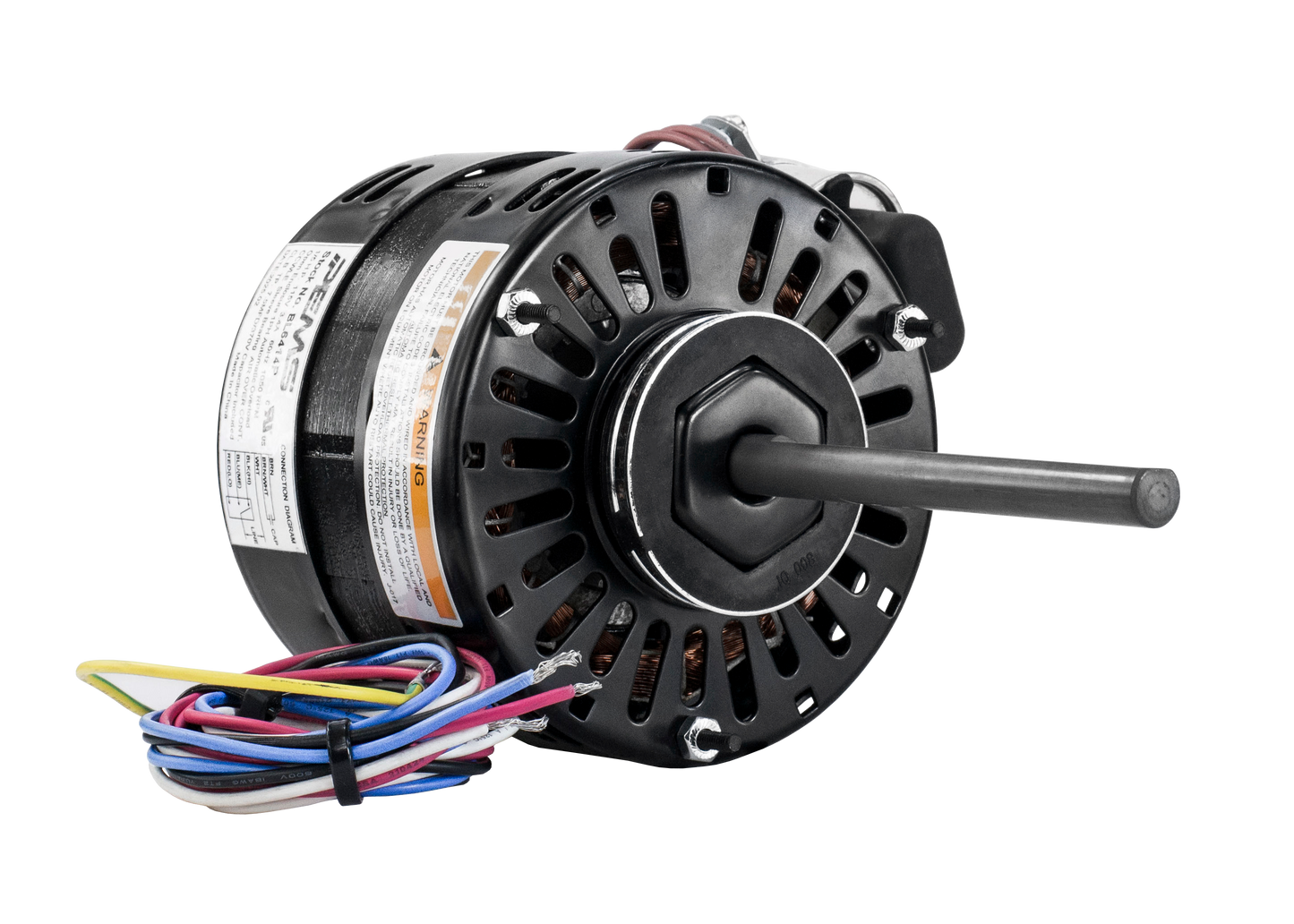 bl6414p - 1/5 HP | 1050 RPM | 115 V | 1 Ph | 42 Frame | OAO | CCWLE | PSC | HVACR Direct Drive Blower | Cat BL6414P | Model BL6414P