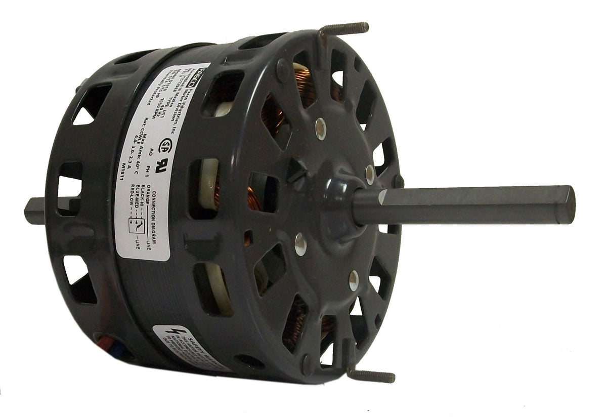 D1011 Fasco HVACR Motor 0.06 HP 1050 RPM 42 Frame