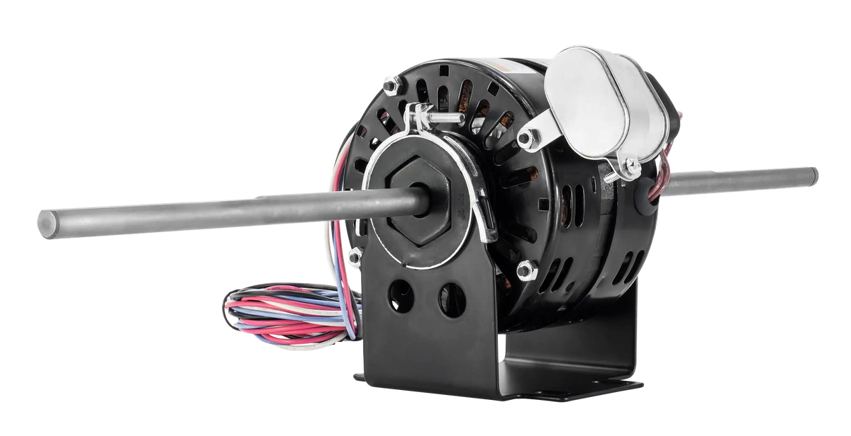 d1055p - 1/12 HP | 1375 RPM | 115 V | 1 Ph | 42 Frame | OAO | Dual Shaft | PSC | HVACR OEM Replacement | Cat D1055P | Model D1055P