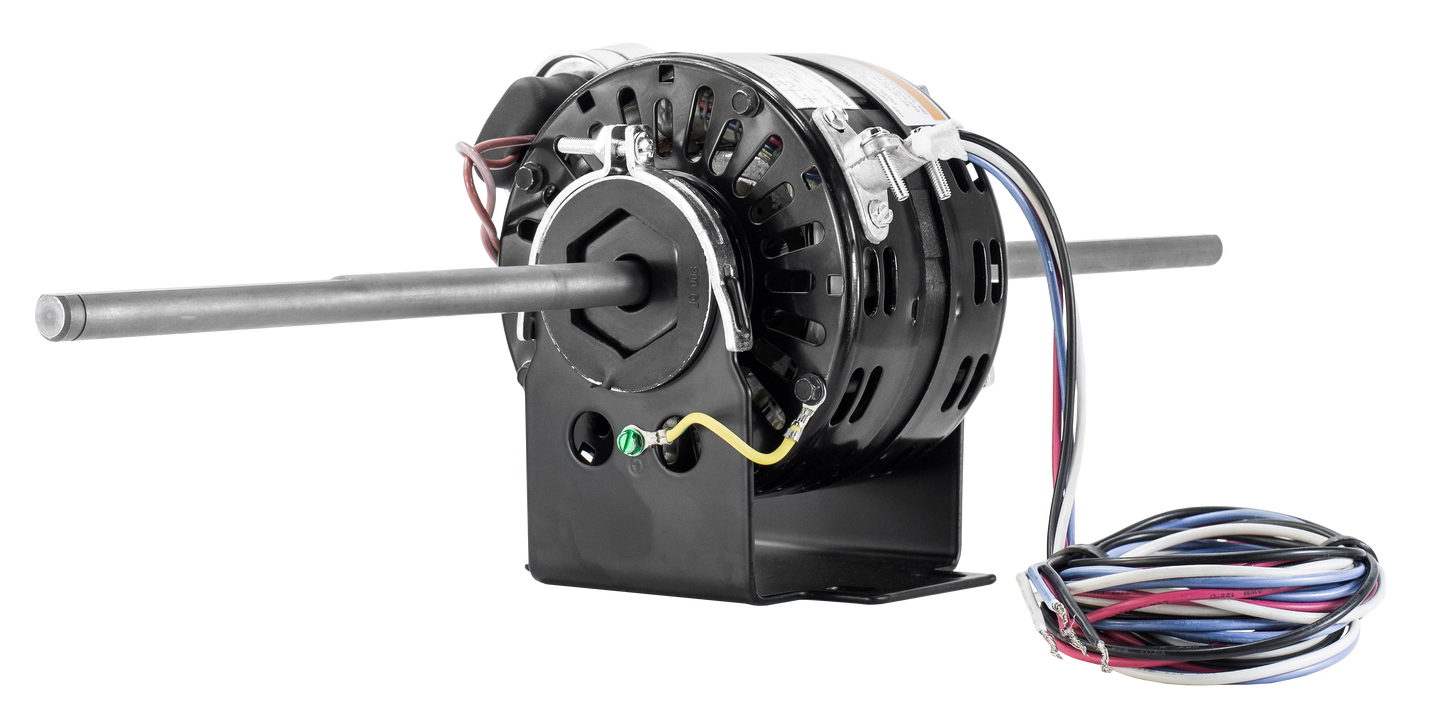 d1055p - 1/12 HP | 1375 RPM | 115 V | 1 Ph | 42 Frame | OAO | Dual Shaft | PSC | HVACR OEM Replacement | Cat D1055P | Model D1055P