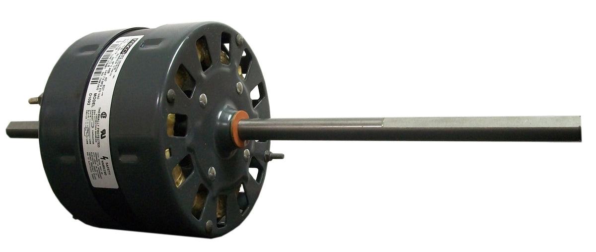 d1092 - 1/3 HP | 1675 RPM | 115 V | 1 Ph | 42 Frame | OAO | CCWSE | PSC | HVACR OEM Replacement | Cat D1092