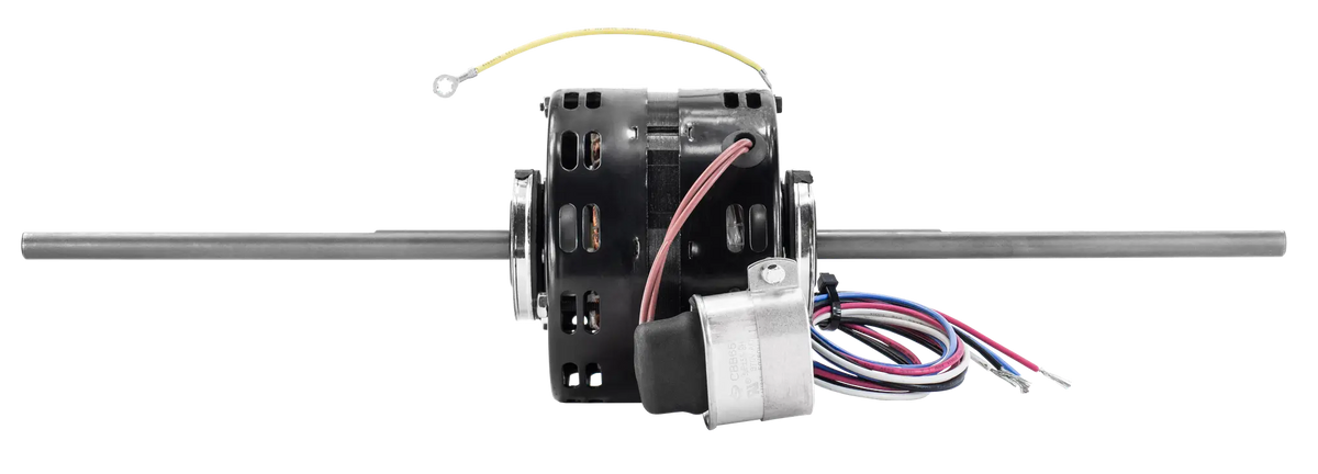 d277p - 1/10 HP | 1050 RPM | 277 V | 1 Ph | 42 Frame | OAO | Dual Shaft | PSC | HVACR Fan Coil/Air Conditioner | Cat D277P | Model D277P