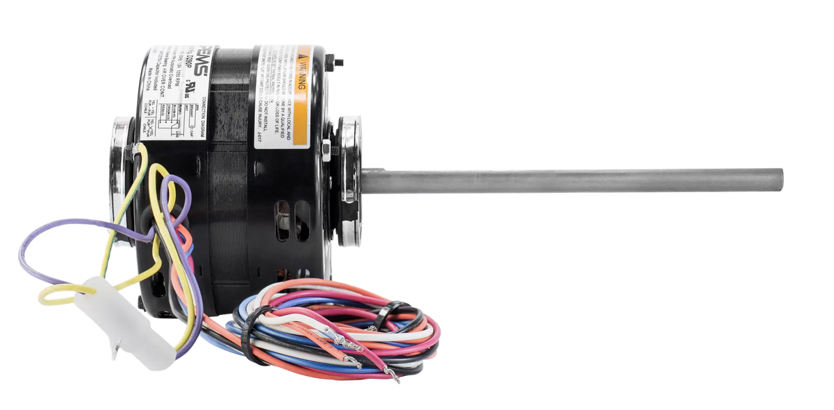 d290p - 1/10 HP | 1050 RPM | 115 V | 1 Ph | 42 Frame | OAO | Reversible | PSC | HVACR Direct Drive Blower | Cat D290P | Model D290P