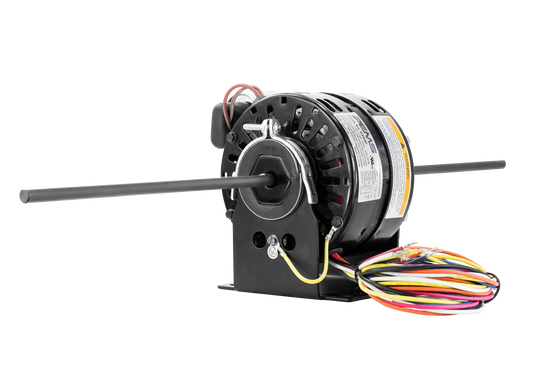 d294p - 1/10 HP | 1050 RPM | 115 V | 1 Ph | 42 Frame | OAO | Dual Shaft | PSC | HVACR Fan Coil/Air Conditioner | Cat D294P | Model D294P
