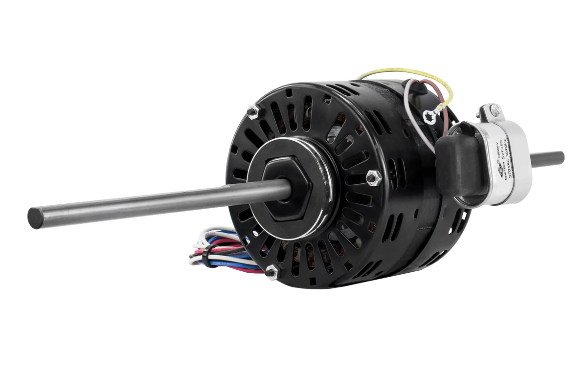 d354p - 1/6 HP | 1050 RPM | 115 V | 1 Ph | 42 Frame | OAO | Dual Shaft | PSC | HVACR Fan Coil/Air Conditioner | Cat D354P | Model D354P