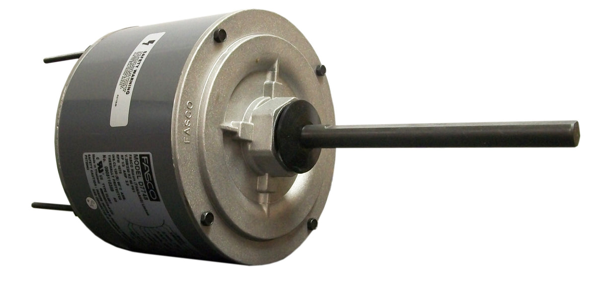 D7748 Fasco HVACR Motor 0.33 HP 1075 RPM 48 Frame