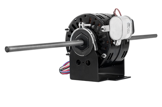 dbl4404p - 1/10 HP | 1550 RPM | 115 V | 1 Ph | 42 Frame | OAO | Dual Shaft | PSC | HVACR Fan Coil/Air Conditioner | Cat DBL4404P | Model DBL4404P