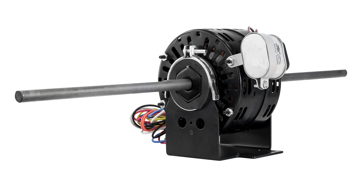 dbl6409p - 1/10 HP | 1050 RPM | 115 V | 1 Ph | 42 Frame | OAO | Dual Shaft | PSC | HVACR Fan Coil/Air Conditioner | Cat DBL6409P | Model DBL6409P
