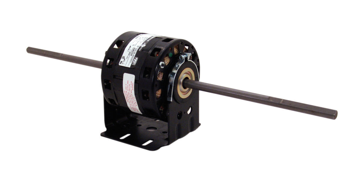 dbl6501 - 1/10 HP | 1075 RPM | 115 V | 1 Ph | 42 Frame | OAO | Dual Shaft | PSC | HVACR Fan Coil/Air Conditioner | Cat DBL6501A