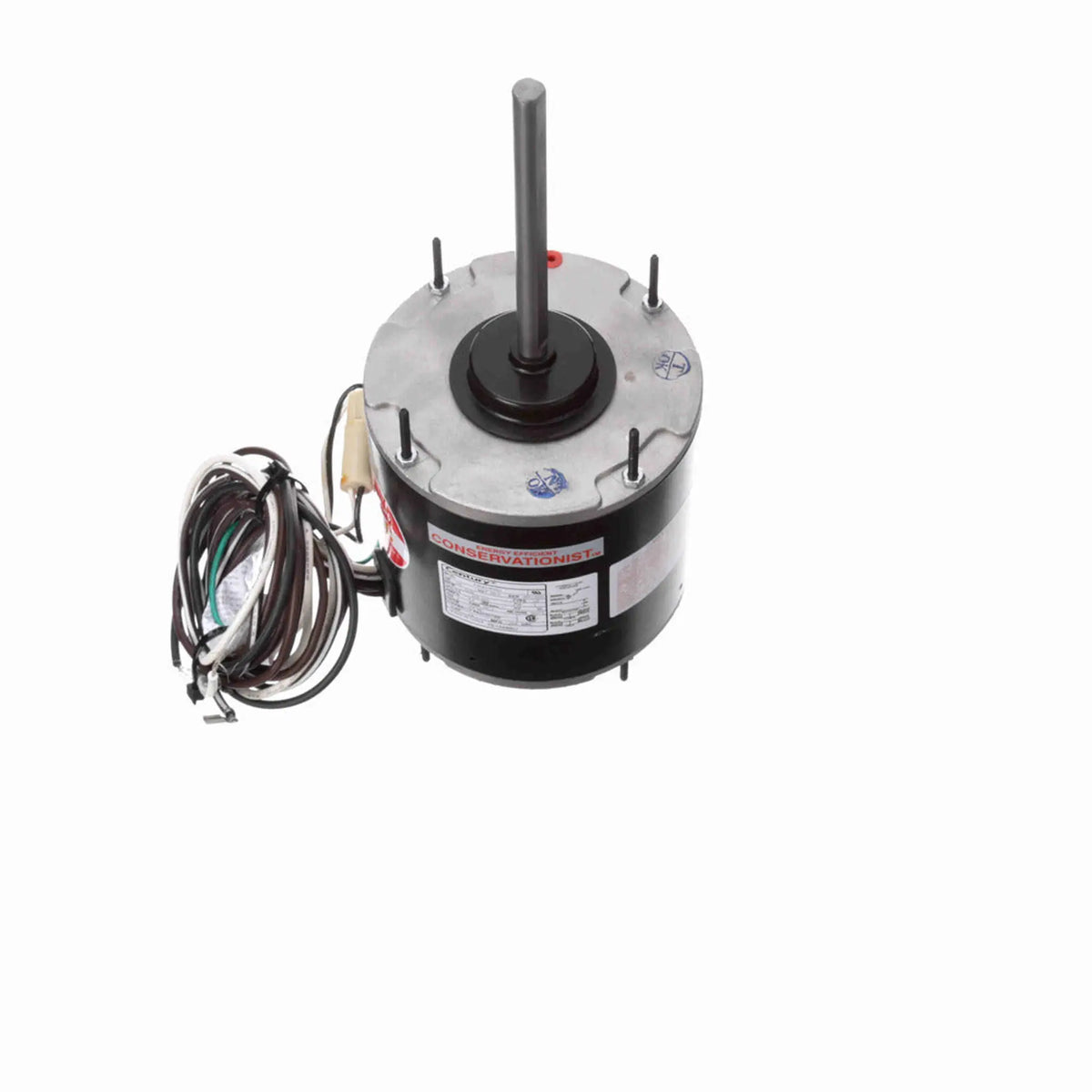 FE1056SU Century Condenser Fan Motor, 1/2 HP, 1075 RPM, 208-230 V, Single Phase, 48 Frame, TEAO