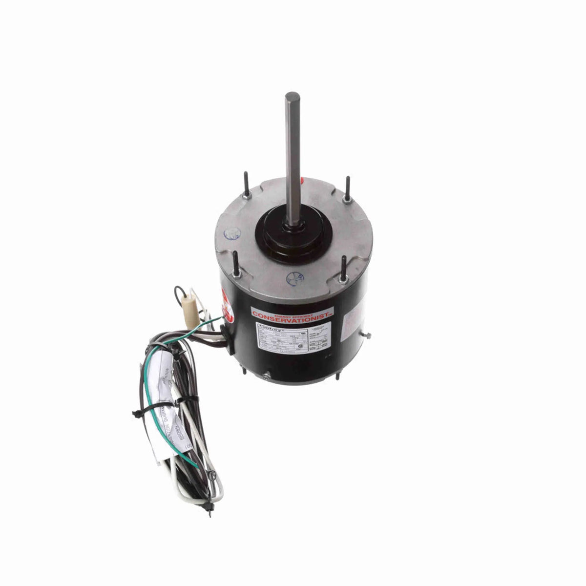 FE1076SU Century Condenser Fan Motor, 3/4 HP, 1075 RPM, 230 V, Single Phase, 48 Frame, TEAO