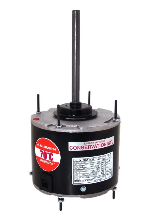 feh1026sf - 1/4 HP | 1075 RPM | 460 V | 1 Ph | 48 Frame | TEAO | Reversible | PSC | HVACR Condenser Fan | Cat FEH1026SF