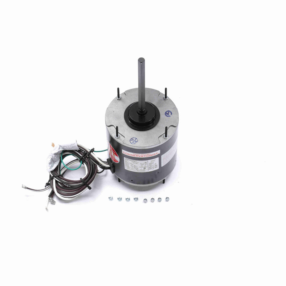 feh1056su - 1/2 HP | 1075 RPM | 460 V | 1 Ph | 48 Frame | TEAO | Reversible | PSC | HVACR Condenser Fan | Cat FEH1056SU