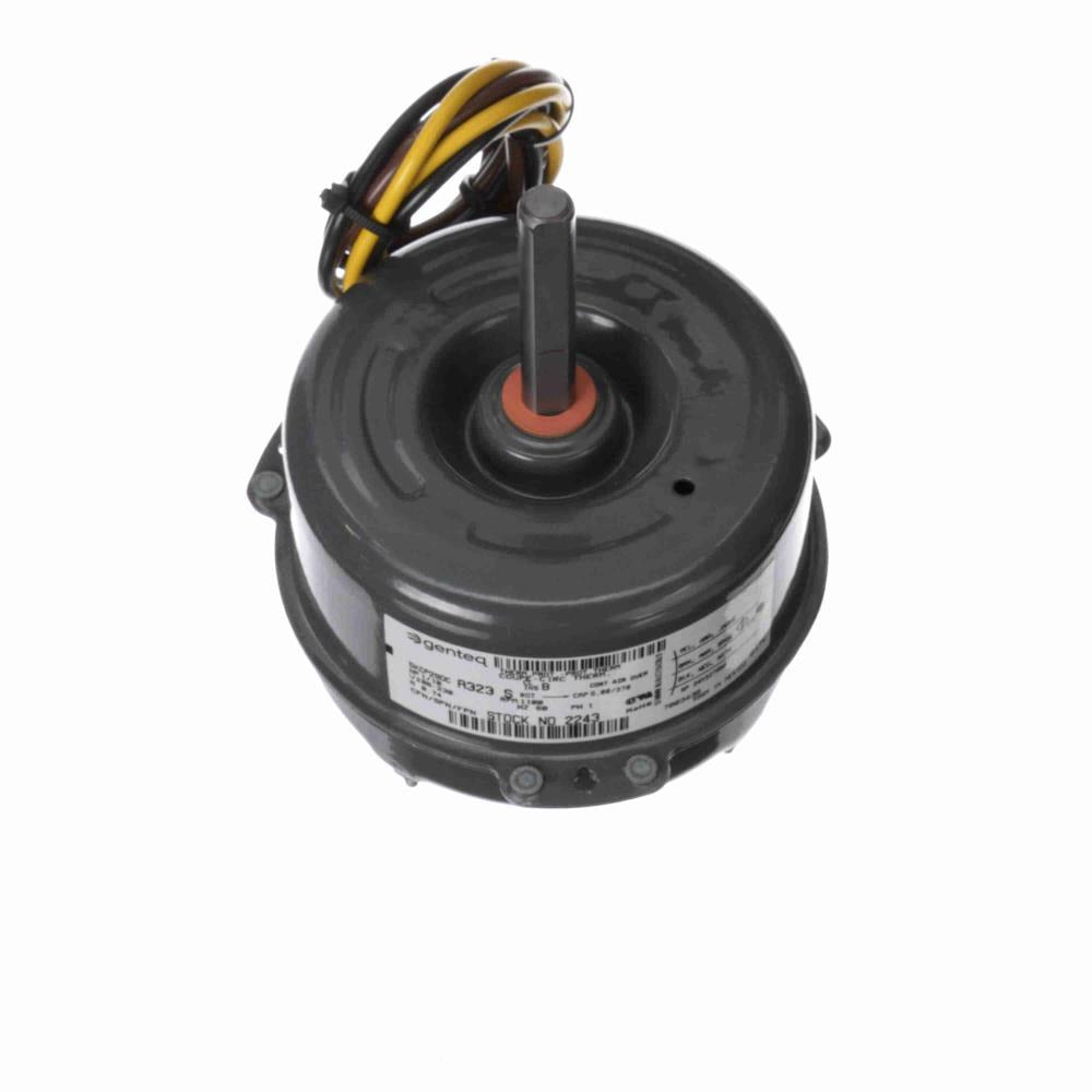 2S004 Genteq HVACR Motor 0.17 HP 1625 RPM 42 Frame