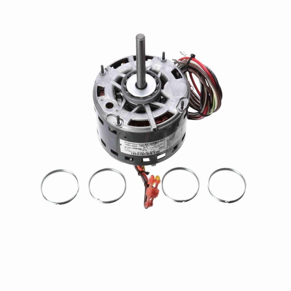 1/4 HP | 1075 RPM | 115 V | 1 Ph | 48 Frame | OAO | Reversible | PSC | HVACR Direct Drive Blower