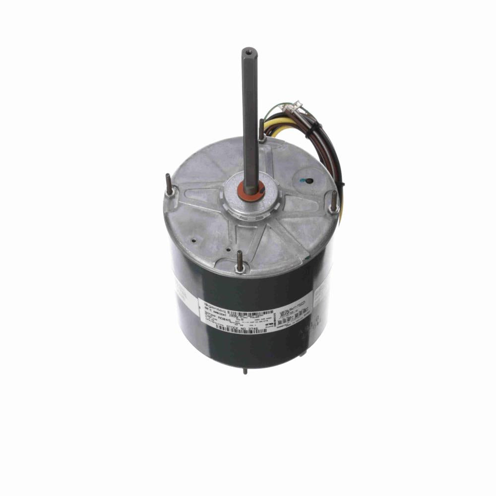 GE Commercial Motors Outdoor Condenser Fan Motor, 1/2 HP, 208-230 V, 825 RPM, 1 Speed - 3746