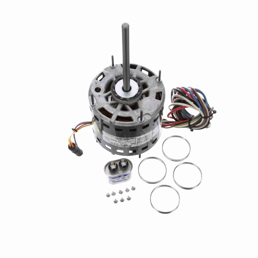 3986 Genteq HVACR Motor 0.33 HP 1075 RPM 48 Frame