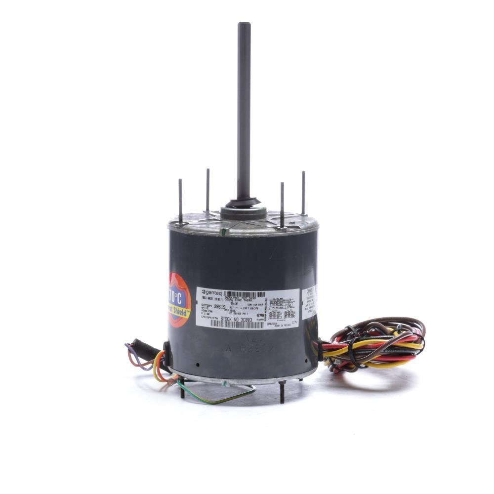 3C003 Genteq HVACR Motor 0.5 HP 1625 RPM 48 Frame