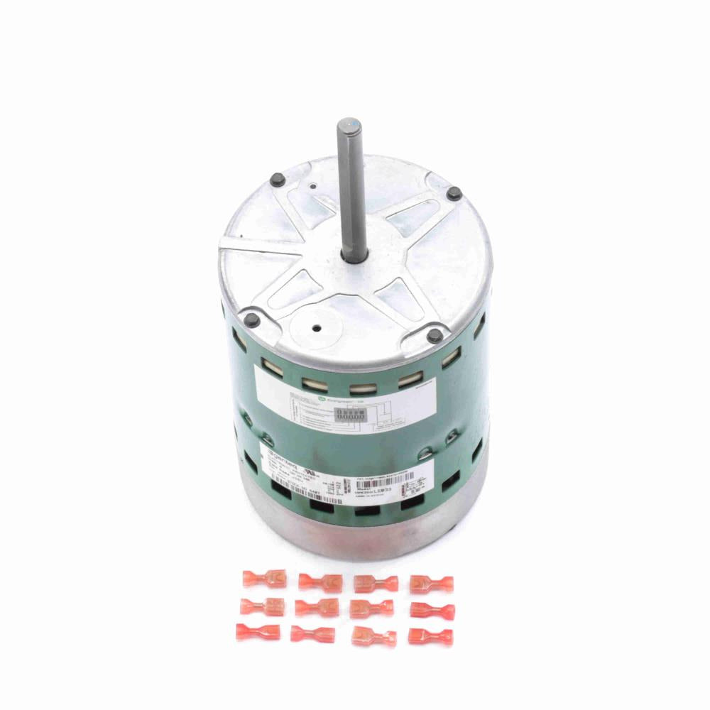 g6407 - 3/4 HP | 1075 RPM | 460 V | 1 Ph | 48 Frame | OAO | Reversible | ECM | HVACR Direct Drive Blower | Cat 6407 | Model 6407