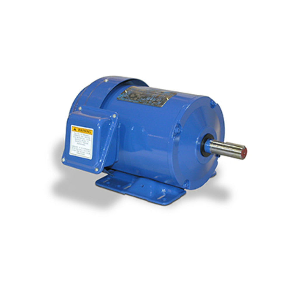 GP0012C TECO-WESTINGHOUSE General Purpose Motor, 1 HP, 3480 RPM, 230/460 V, Three Phase, 143T Frame, TEFC