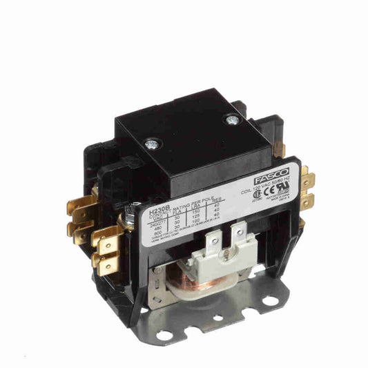 H230B – 2-Pole 30 Amp Contactor | 120V Coil