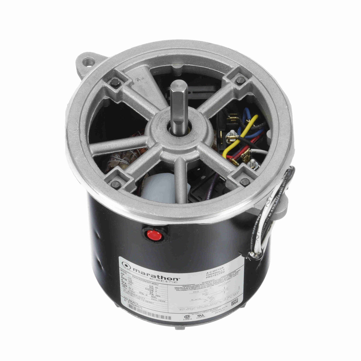 m4774 - 1/3 HP | 3450 RPM | 115 V | 1 Ph | 48N Frame | TENV | Reversible | Split Phase | HVACR Oil Burner | Cat 4774 | Model 5KH33GN5014MU