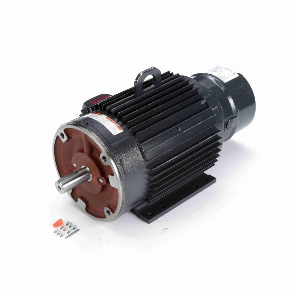 C406A Marathon Definite Purpose Motor 5 HP 1755 RPM 184TC Frame