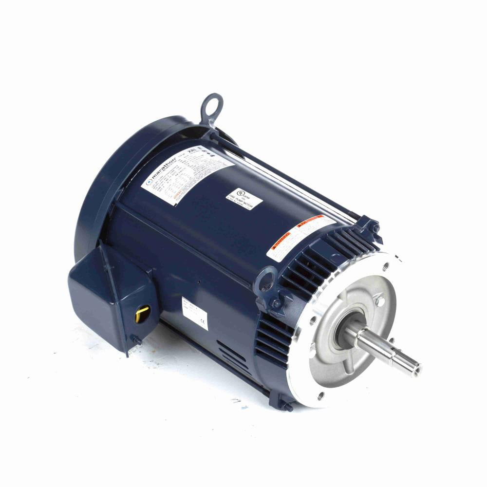 E168A Marathon Pump Motor 7.5 HP 1765 RPM 213JMV Frame