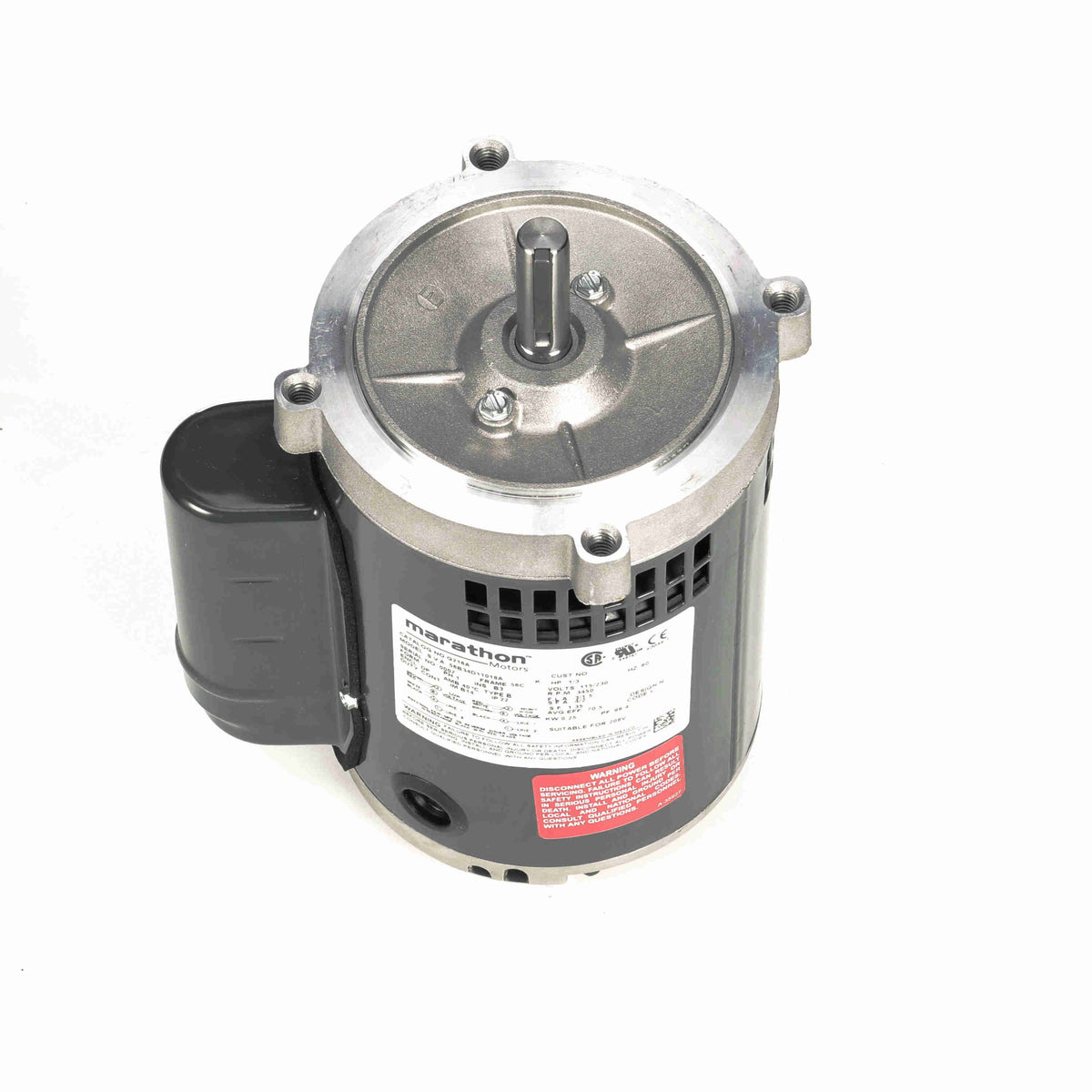 G216A Leeson General Purpose Motor 0.33 HP 3450 RPM 56C Frame