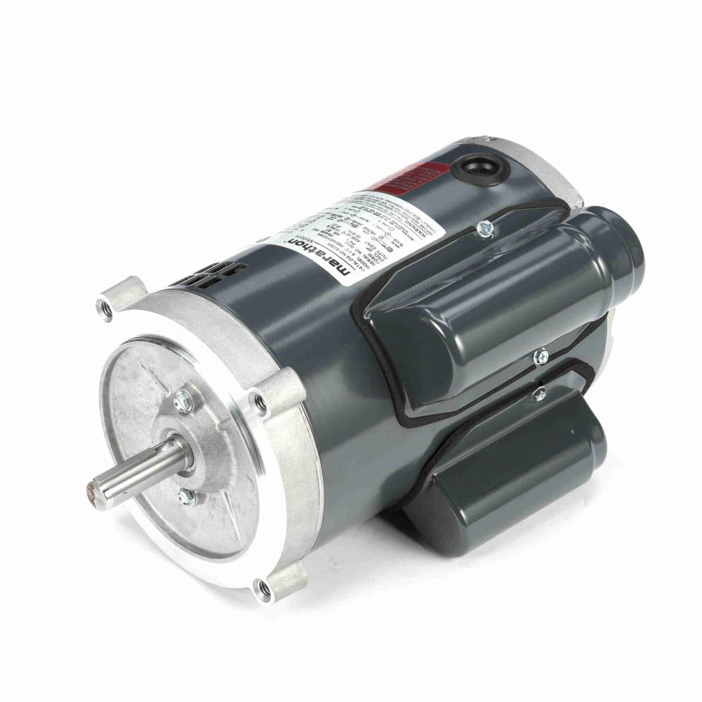 MG238A Marathon General Purpose Motor, 3/4 HP, 3450 RPM, 115/230 V, Single Phase, 56C Frame, ODP