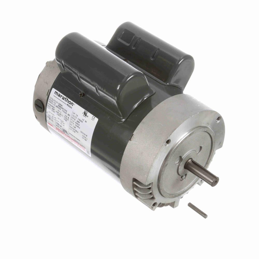 G254A Marathon General Purpose Motor - 1 HP - 3450 RPM - 115/230 V - Drip Proof