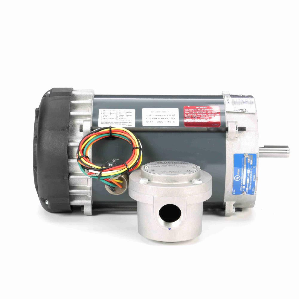 G870 Marathon Hazardous Location Motor - 1 HP - 1725 RPM - 115/208-230 V - EPFC