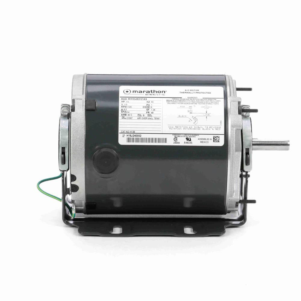 mh139 - 1/3 HP | 1725 RPM | 115 V | 1 Ph | 48Z Frame | TENV | Reversible | Split Phase | Farm Duty Agricultural Fan | Cat H139