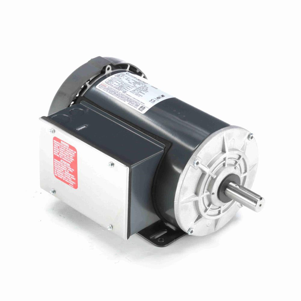 I201 Marathon General Purpose Motor - 1.5 HP - 1740 RPM - 115/208-230 V - Totally Enclosed Fan Cooled