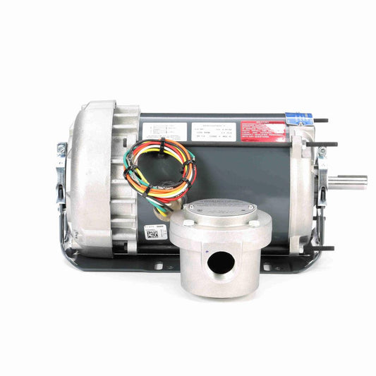 mk033 - 1/4 HP | 1140 RPM | 115 V | 1 Ph | 56 Frame | EPFC | Reversible | Capacitor Start | Explosion Proof | Cat K033