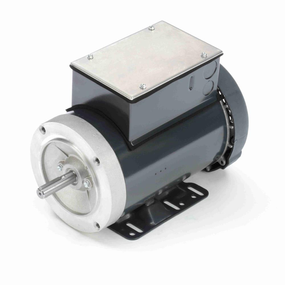 MK615 Marathon Pressure Washer Motor, 2 HP, 3450 RPM, 115/230 V, Single Phase, 56HC Frame, TEFC