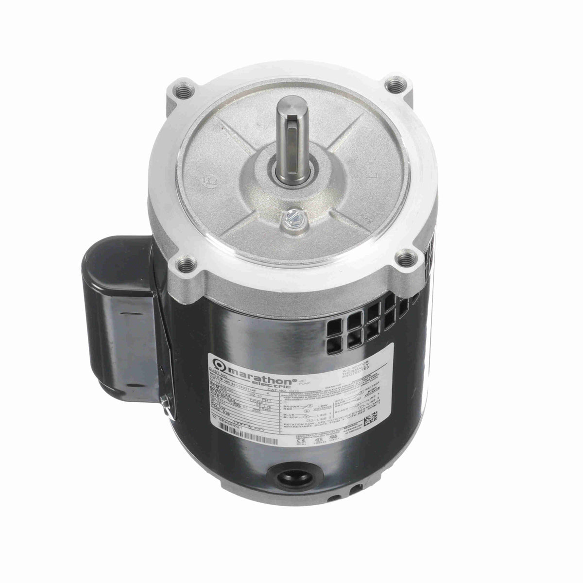 O210 Leeson HVACR Motor 0.33 HP 3450 RPM 56C Frame