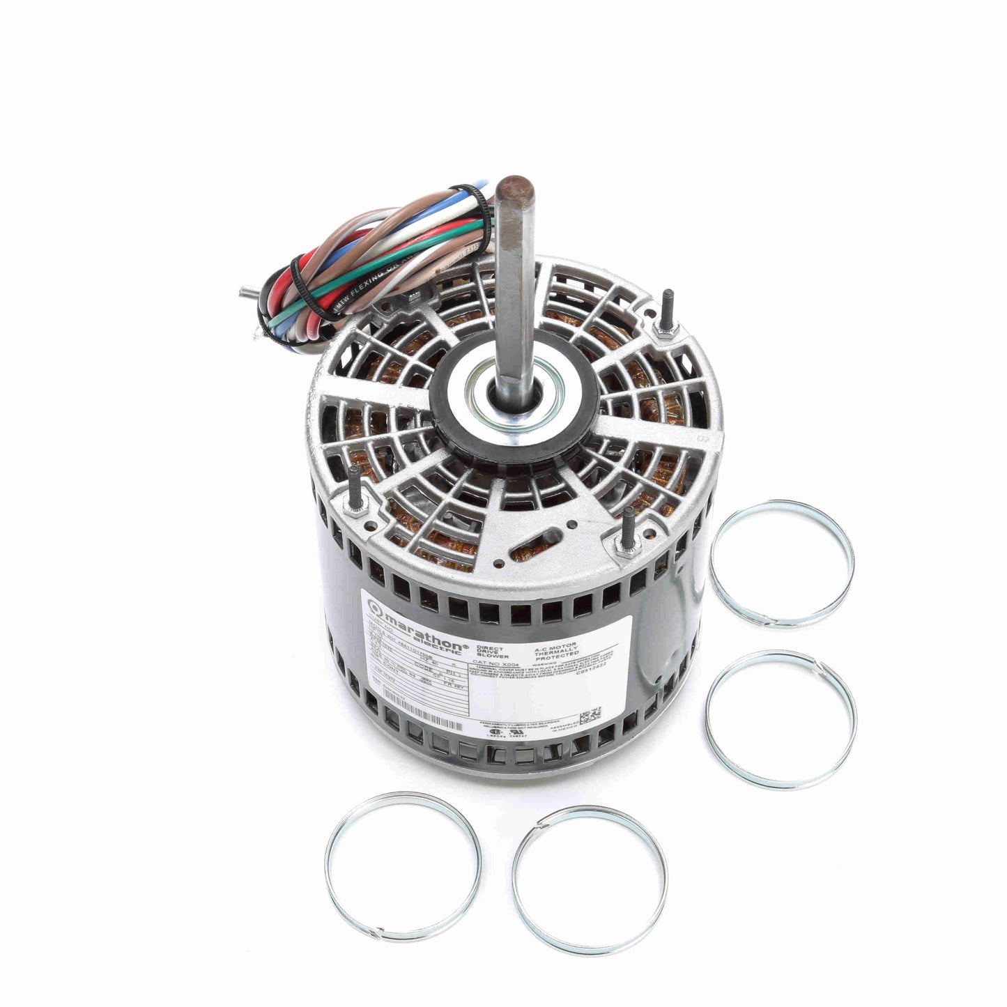 mx004 - 1/2 HP | 1075 RPM | 115 V | 1 Ph | 48Y Frame | OAO | Reversible | PSC | HVACR Direct Drive Blower | Cat X004