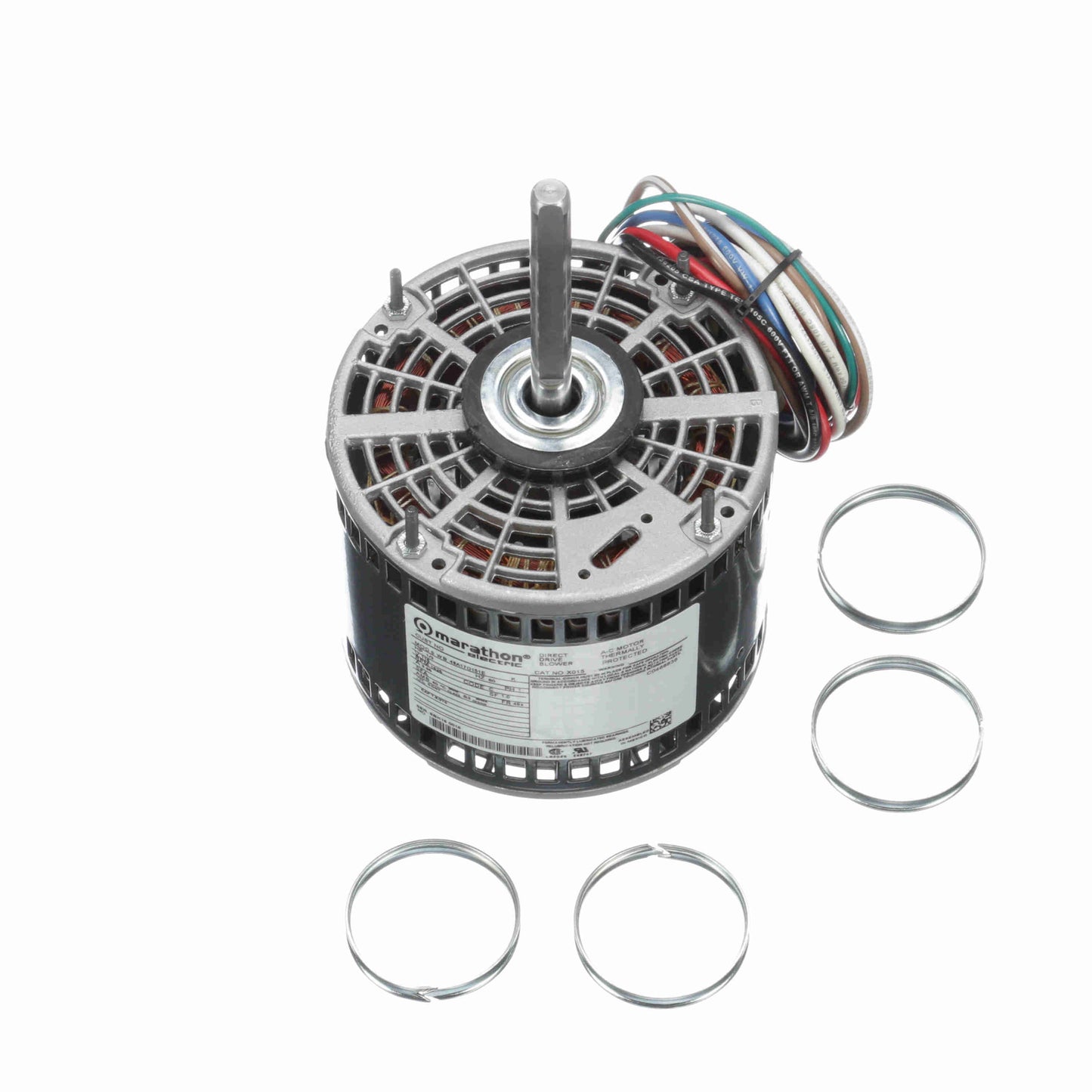 mx015 - 1/3 HP | 1625 RPM | 115 V | 1 Ph | 48Z Frame | OAO | Reversible | PSC | HVACR Direct Drive Blower | Cat X015