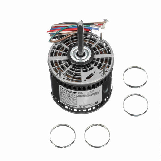 mx019 - 1/3 HP | 1075 RPM | 277 V | 1 Ph | 48Y Frame | OAO | Reversible | PSC | HVACR Direct Drive Blower | Cat X019